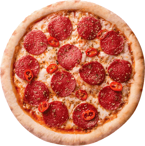Pepperoni pizza.